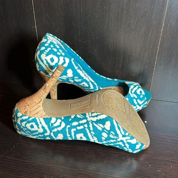 Christian Soriano Payless Peep Toe Heels size 5 1/2 - Picture 9 of 12